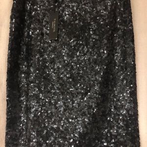Black sequence Skirt never worn.
